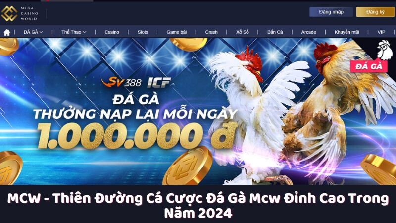 Các yếu tố đặc biệt tạo nên thiên đường cá cược đá gà trực tuyến MCW